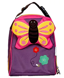 My Milestones Toddler Kids Lunch Bag Butterfly Purple - 9 inch