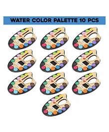 Party Propz Water Colour with Paint Brush Return Gifts Multicolor - Pack of 10
