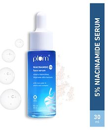 Plum 5% Niacinamide Face Serum With Rice Water & Amino Acid Complex - 30 ml