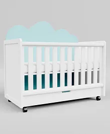 The Baby Station Baby Cot  - Powder Blue