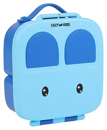 Eazy Kids Bento Lunch Box With Handle- Blue