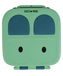 Eazy Kids Bento Lunch Box With Handle- Green
