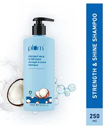 Plum Coconut Milk & Peptides Strength & Shine Shampoo - 250 ml