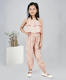 Jelly Jones Double Layer Fill Top & Culote Set - Peach