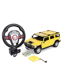 Mitashi Dash Remote Controlled Rechargeable Hummer Car - Yellow