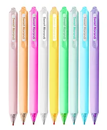 FunBlast Colorful Metallic Glitter Pen Set 0.7 mm Multicolor - Pack of 9