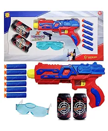 FunBlast High Speed Bullet Gun Toy Shooting Game Set  Multicolor