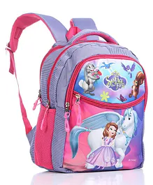 Sofia the First School Bag Purple - 14 inches (Color and Print May Vary)
