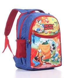 Mickey Mouse And Friends School Bag Blue - 16 Inches