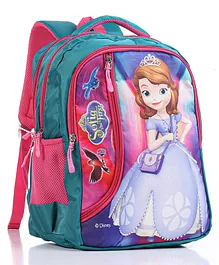 Disney Sofia The First School Bag Blue- 16 Inches (Design & Print May Vary)