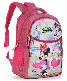 Disney Minnie Mouse Kids School Bag Pink - 18 Inches (Color and Print May Vary)