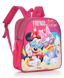 Disney Minnie Mouse School Bag Pink - Height 11 Inches (Color and Print May Vary)