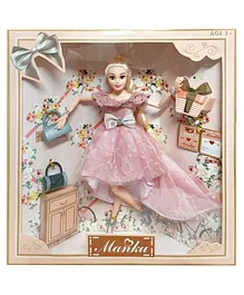 Yunicorn Max Manku Gorgeous Doll with Accessories - Height 35 cm (Design may vary)