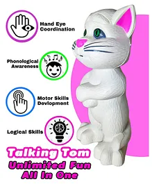 NEGOCIO Talking Tom Cat Repeats What You Say - Colour May Vary