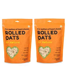 By Nature Rolled Oats Pack of 2 - 500 g each