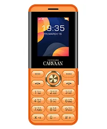 Saregama Carvaan Hindi Keypad Mobile Phone (Don M12) - Orange