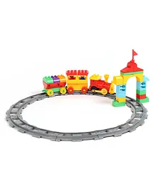 Virgo Toys Power Play Blocks My First E Train Set 1101  Multicolour - 48 Pieces