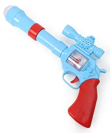 ToyMark Battery Operated Projection Strike Gun With Light & Sound Effects - Blue