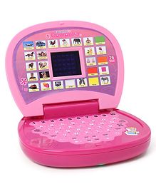 Toymark Battery Operated Mini Laptop with Light & Music -(Color And Print May Vary)