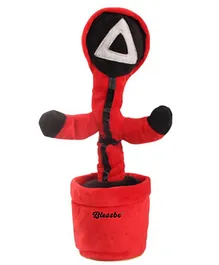 Blessbe Talking and Dancing Plush Toy - Red