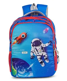 Vismiintrend Space Astronaut Print School Bag Backpack Blue -  12 Inches
