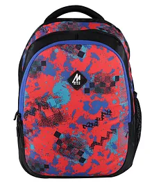 Mike Trio School Backpack Red- Height 16.9 Inches