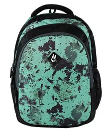 Mike Trio School Backpack Sea Green- Height 16.9 Inches
