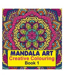 Mandala Art Creative Coloring Book 1 - English