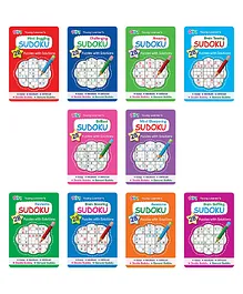 Sudoku Game Quiz Set of 10 Books -  English