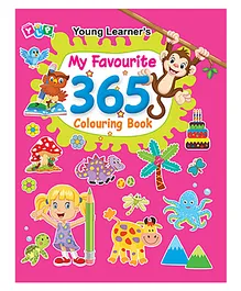 My Favorite 365 Coloring Book- English