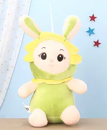 KiddyBuddy Sunflower Soft Doll Toy Green - Height 22.5 cm
