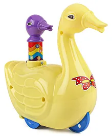 Luvely Push & Go Duck Toy - Yellow