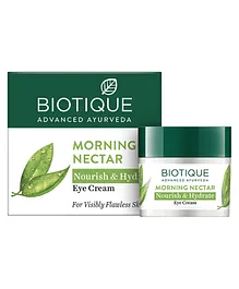 Biotique Morning Nectar Nourish & Hydrate Eye Cream with SPF 30 - 15 g