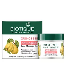 Biotique Quince Seed Anti Ageing Face Massage Cream -  50 g