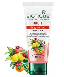 Biotique Fruit Brightening 100% Soap Free Face Wash - 150 ml