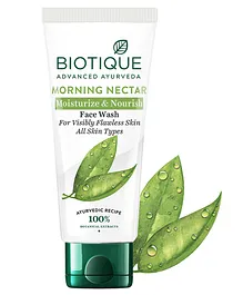 Biotique Morning Nectar Moisturizing Face Wash For Visibly Flawless Skin - 150 ml