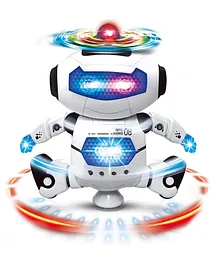 DOMENICO Dancing Robot with 3D Lights and Music - Multicolour