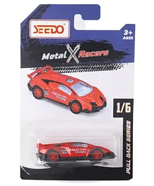 SEEDO SMR Pull Back Series A016 Toy Car - Red