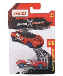 SEEDO SMR Racing Series RS036 Free Wheel Toy Car - Red