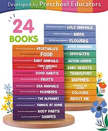 Intelliskills My First Learning Set of 24 Library Books - English