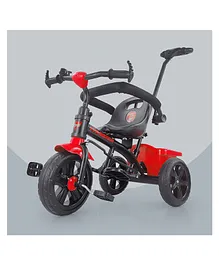 Dash Thunder 2 in 1 Tricycle with Parental Handle & Storage Basket - Red