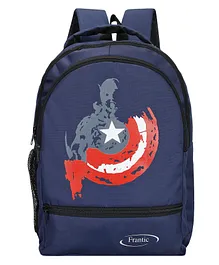 Frantic Premium School Bag Blue - 17 Inches