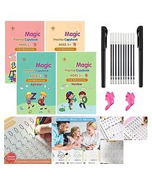 Ortis Sank Magic Reusable Tracing Book Pack of 4 - English