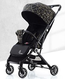 R for  Rabbit Pocket Air Stroller - Black