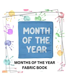 Right Gifting Satin Fabric Month Of The Year Cloth Book- English