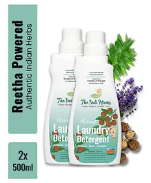 The Indi Mums Soapnut Reetha Baby Laundry Detergent Pack of 2 - 500 ml each