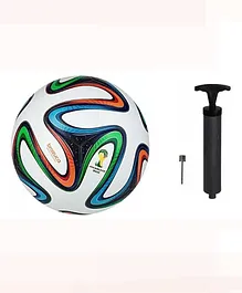 JD Sports Worldcup Football with Air Pump Football - Size 5