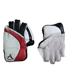 Jd Sports Cricket Keeping Leather Gloves Wicket Keeping Gloves - White
