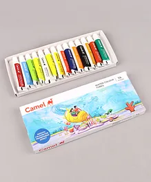 Camel Water Colour Tubes 14 Shades - 5 ml Each