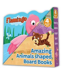 Amazing Animals Set of 4 Board Books - English
